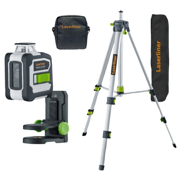 Laserliner CompactLine-Laser G360 Lijnlaser incl. statief in tas - 1 lijn - 30m - Groen - Bluetooth
