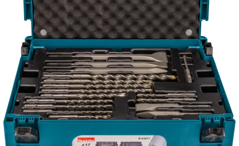 Makita B-53877 Boor-/beitelset 17-delig - Detailed view of the product