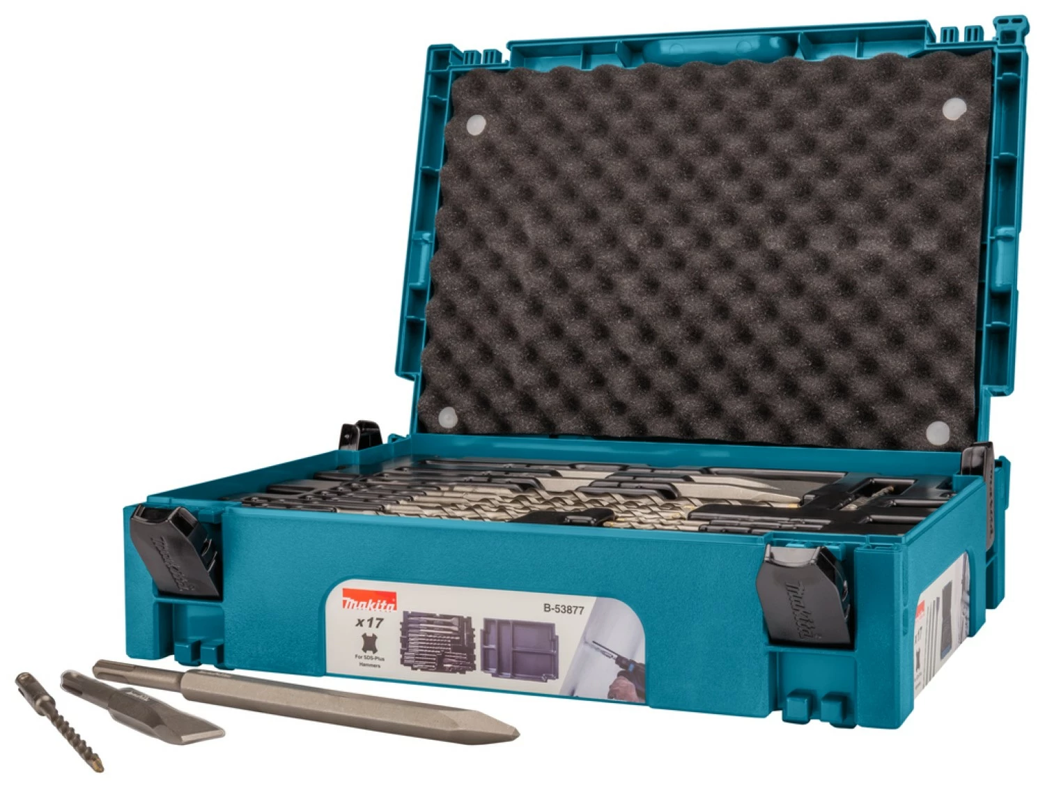 Makita B-53877 Boor-/beitelset 17-delig