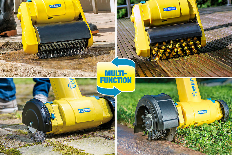 Gloria MultiBrush Speedcontrol Plus 18V Li-Ion Accu Onkruidborstel Body - Detailed view of the product