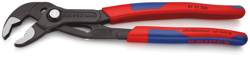 Knipex 8702250 Cobra HiTech Waterpomptang - 250mm - Detailed view of the product