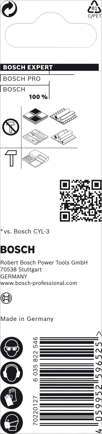 Bosch 2608901485 EXPERT Universeelboor CYL-9 MultiConstruction - 10x200x250mm thumbnail 3