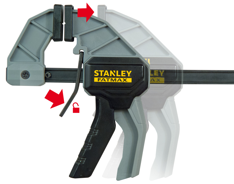Stanley FMHT0-83232 FatMax Eenhandsklem M - 150mm - Detailed view of the product