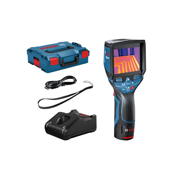 Bosch GTC 400 C 12V Li-Ion Accu Visuele Infraroodthermometer (1x 2.0Ah Accu) In L-Boxx