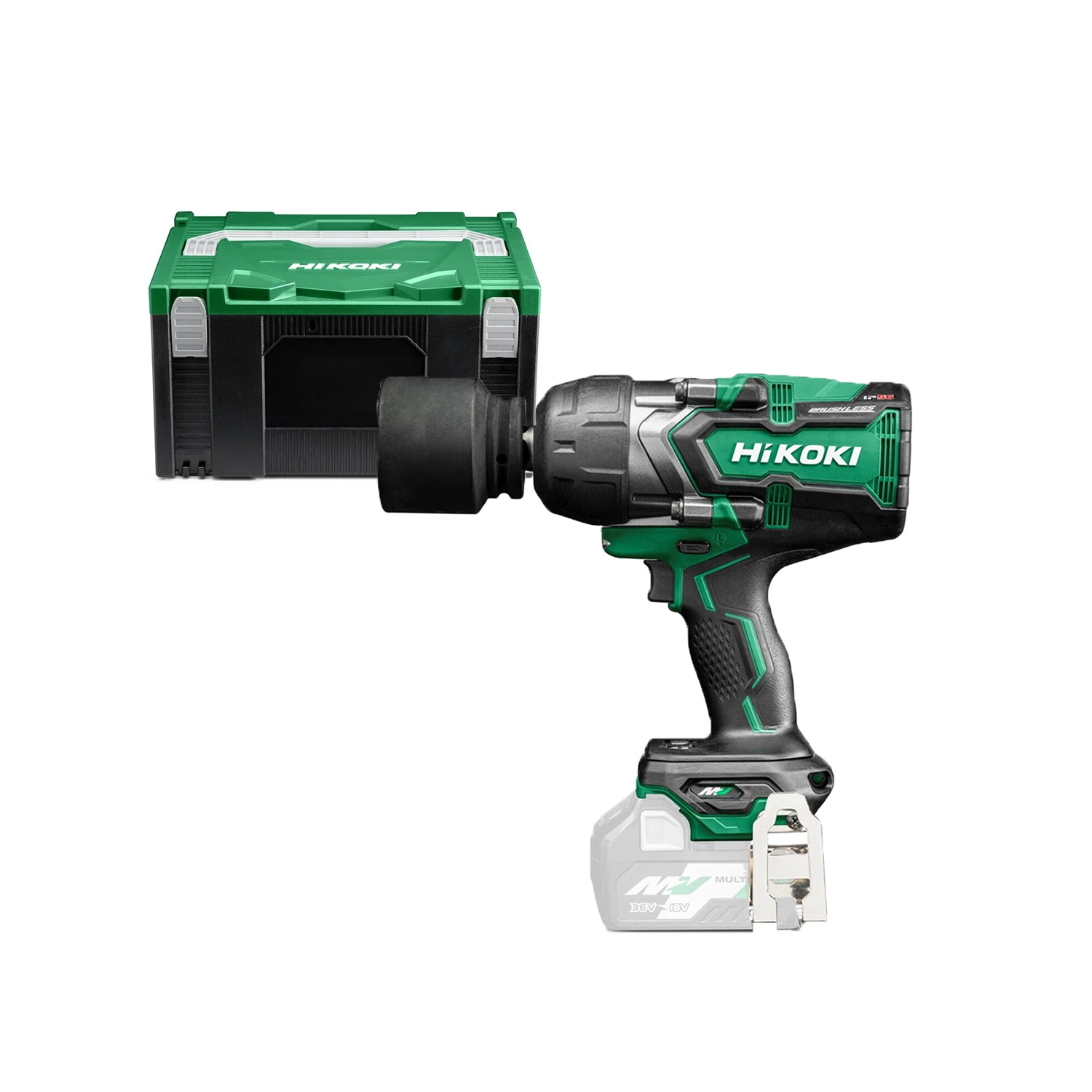 HiKOKI WR36DFW2Z 36V Li-ion Accu Slagmoeraanzetter - 3/4"- In HSC III