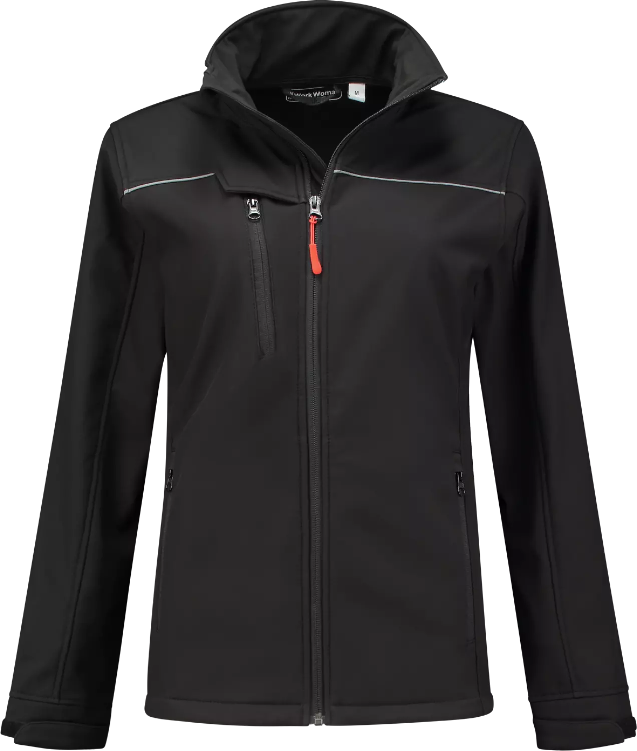 Workman 25261 Softshell Jacket Dames - Zwart - 2XL