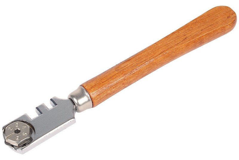Wolfcraft 4109000 Glassnijder Incl. 6 Snijschijven - 3-8mm