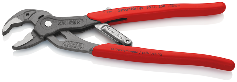 Knipex 8501250 SmartGrip Waterpomptang - Automatisch - 250mm - Detailed view of the product