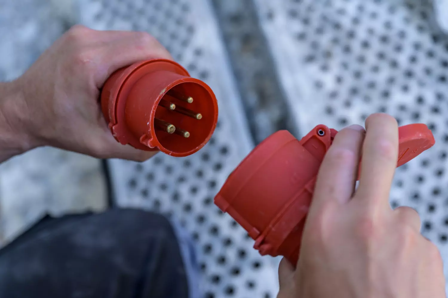 Brennenstuhl 1167320100 CEE Verlengsnoer IP44 - 10m - 5-polig - H07RN-F 5G6,0 - Zwart