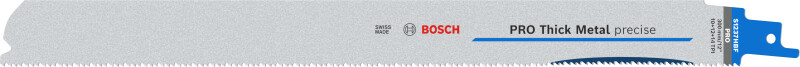 Bosch PRO S1237HBF Thick Metal Precise Reciprozaagblad - 300mm - Metaal (5st) afbeelding