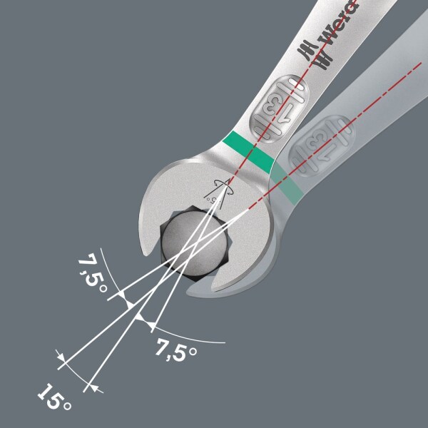 Wera 05020229001 4-delige 6003 Joker 4 Imperial Set 1 Steek-/ringratelsleutelset In Clip - 5.5-19mm - Detailed view of the product