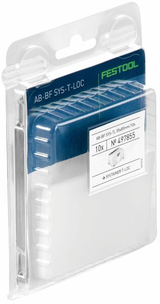 Festool 497855 AB-BF SYS TL/10 Overige Accessoires Systainer T-LOC (10st)