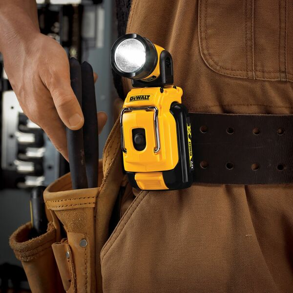 DeWALT DCL510N-XJ 10.8V Li-ion XR Accu LED Lamp Body - 130Lm - Detailed view of the product