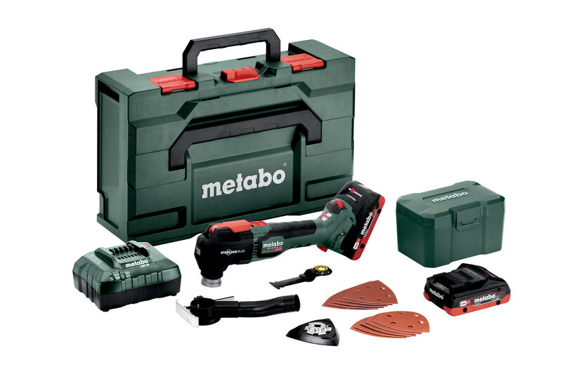 Metabo MT 18 LTX BL QSL 613088800 Multifunctioneel accugereedschap Incl. 2 accus, Incl. koffer 18 V 4.0 mAh