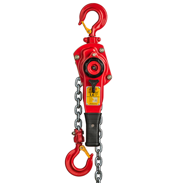 Delta DELTA RED Premium Rateltakel - 1,6 Ton - Met 1,5 Meter Hijshoogte