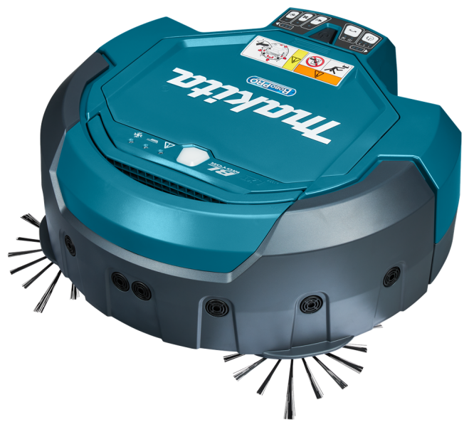 Makita DRC200Z 18V (1 Of 2) Li-Ion Accu Robotstofzuiger Body - Koolborstelloos - Detailed view of the product