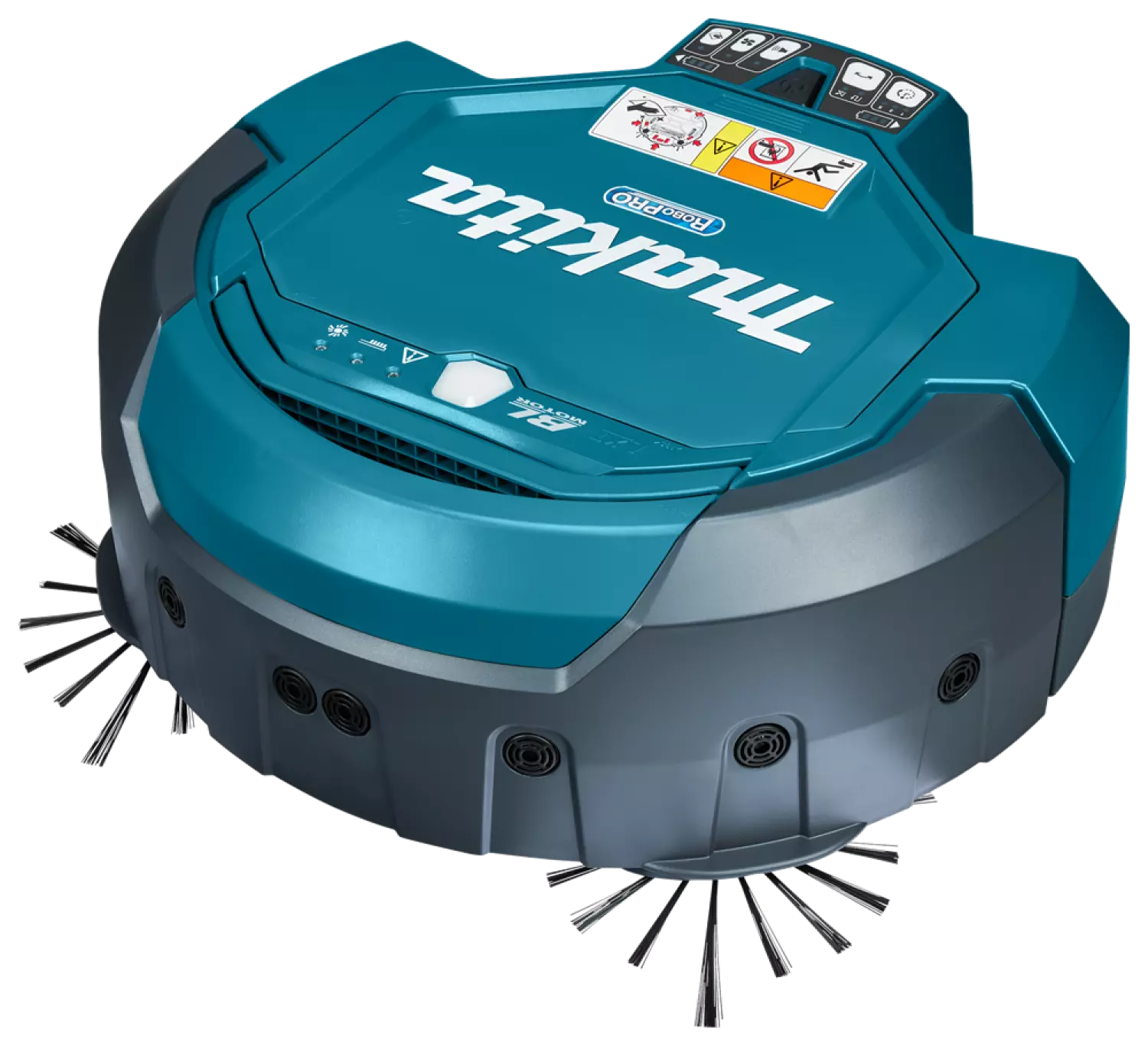 Makita DRC200Z 18V (1 Of 2) Li-Ion Accu Robotstofzuiger Body - Koolborstelloos thumbnail 4