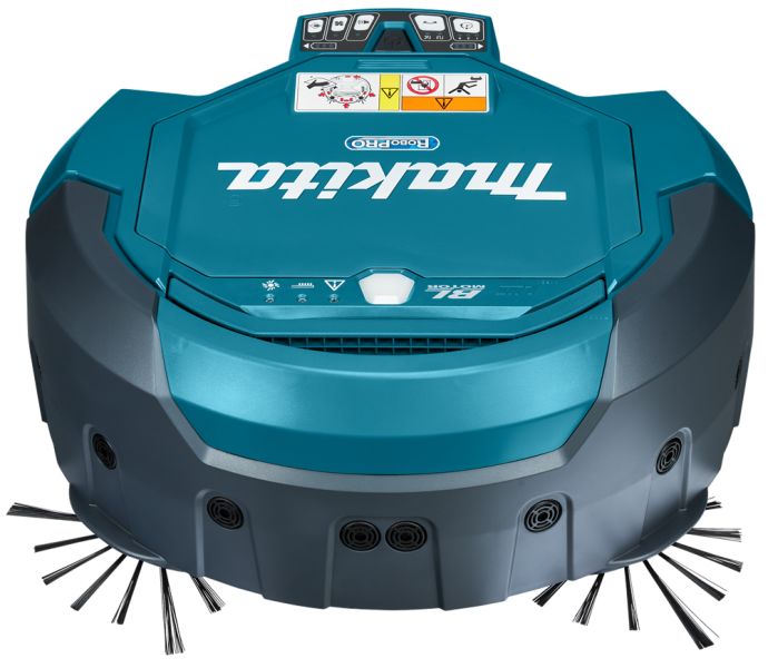 Makita DRC200Z 18V (1 Of 2) Li-Ion Accu Robotstofzuiger Body - Koolborstelloos - Detailed view of the product