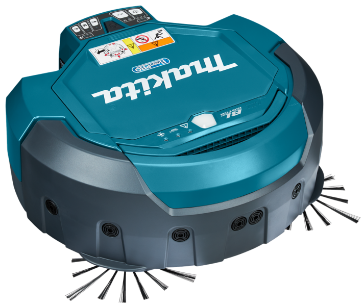 Makita DRC200Z 18V (1 Of 2) Li-Ion Accu Robotstofzuiger Body - Koolborstelloos - Detailed view of the product