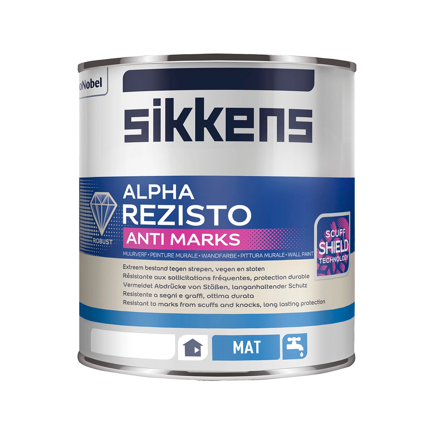 Sikkens Alpha Rezisto Anti Marks Mat - 1L