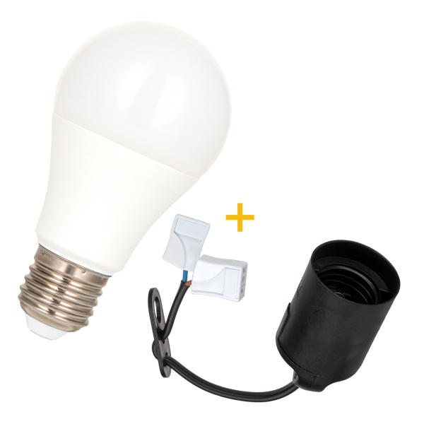 Bailey 144919 12-Pack Combi LED Lamp - E27 LH Connector - 6W - 550Lm