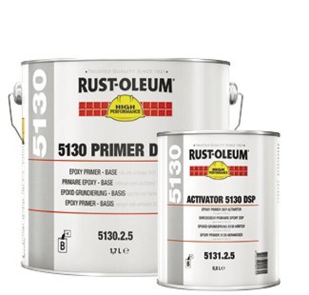 Rust-Oleum 5130 Damp Surface Primer Base - 1,7L Incl. Activator - 0,8L