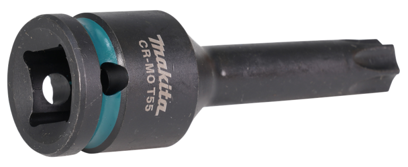 Makita E-19847 Slagschroefbit T55x78mm - Impact Black - 1/2"VK - Detailed view of the product