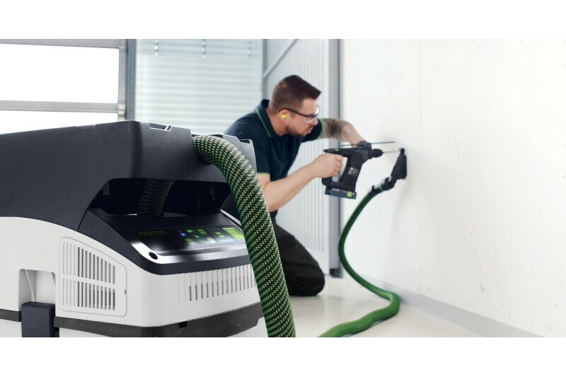 Festool CTLC MINI I-Plus 36V (2x18V) Li-Ion Accu Stofzuiger Set (4x 5,0Ah) - 3100l/min - Stofklasse L - Detailed view of the product