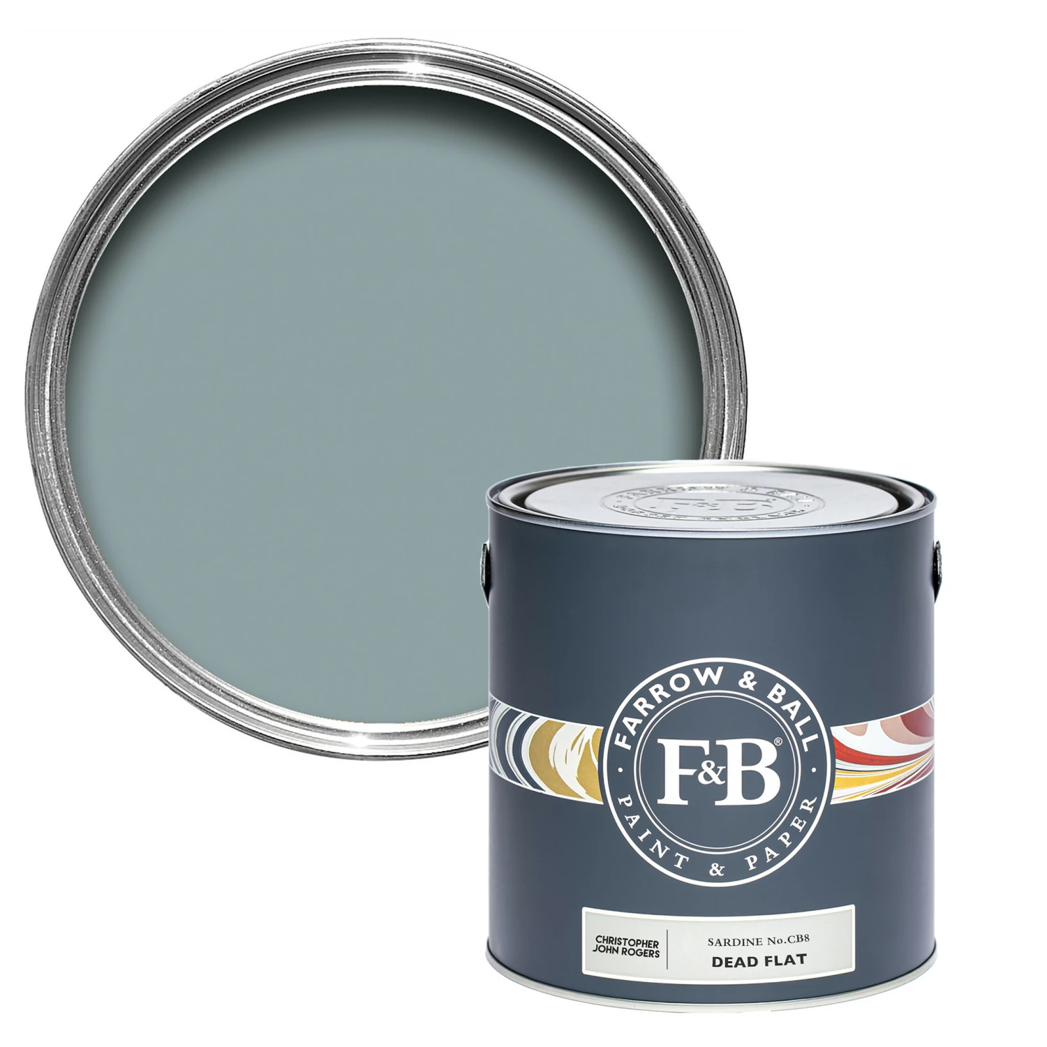 Farrow&Ball Modern Emulsion Sardine CB8 2,5 L