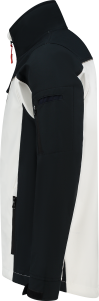 Workman 2501 Softshell Jacket Summer - Wit / Navy - 3XL - Detailed view of the product