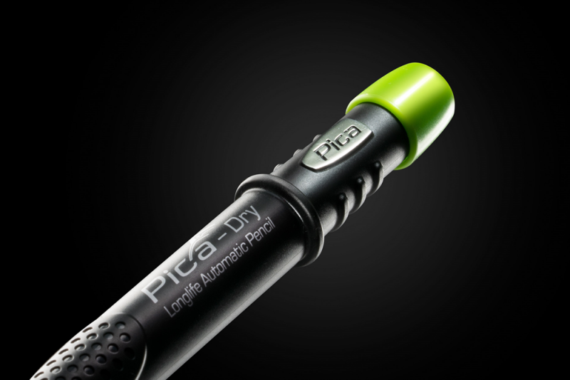 Pica PI30402 Dry Longlife Markeerpotlood 3030 + 4020 Dry Navulling - Grafiet/Rood/Geel (8st) - Detailed view of the product