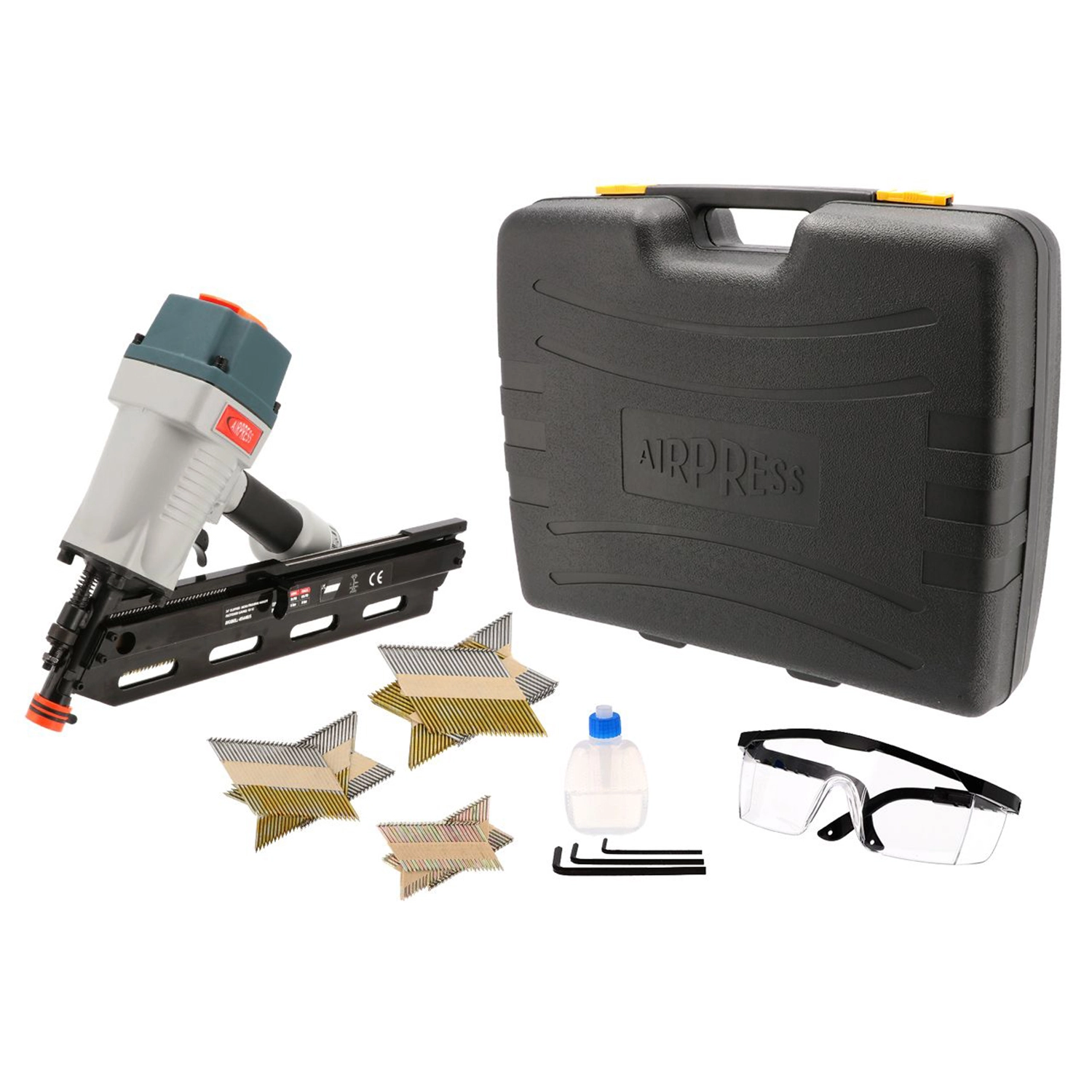 Airpress 45448-5 - Pneumatische Spijkermachine Brads T/m 90mm Brads Inbegrepen thumbnail 2