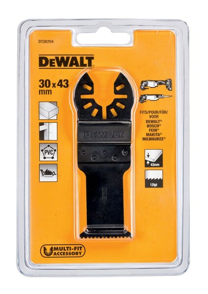 DeWALT DT20704 Universeel Multitool Zaagblad Voor Hout - 31mm EAN: 5035048099278