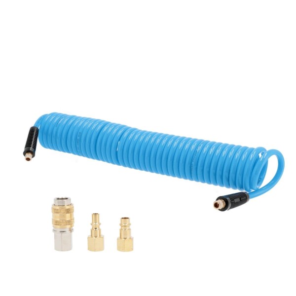 Airpress 4304226 Spiraalslang - PU - 10 Bar - 8 X 12mm - 10m