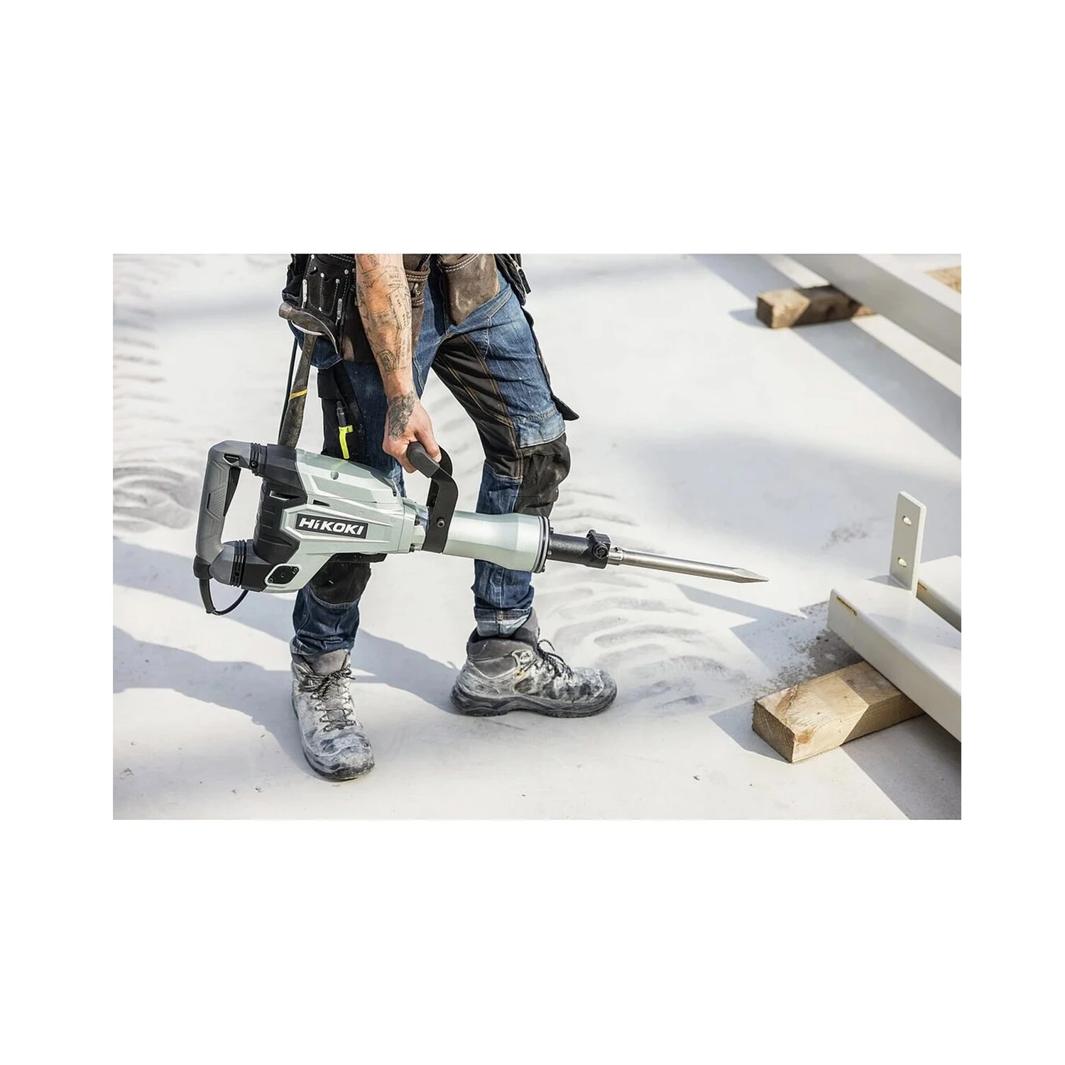 HiKOKI H65SB3WTZ 30mm HEX Breekhamer In Koffer - 1340W - 45J thumbnail 2