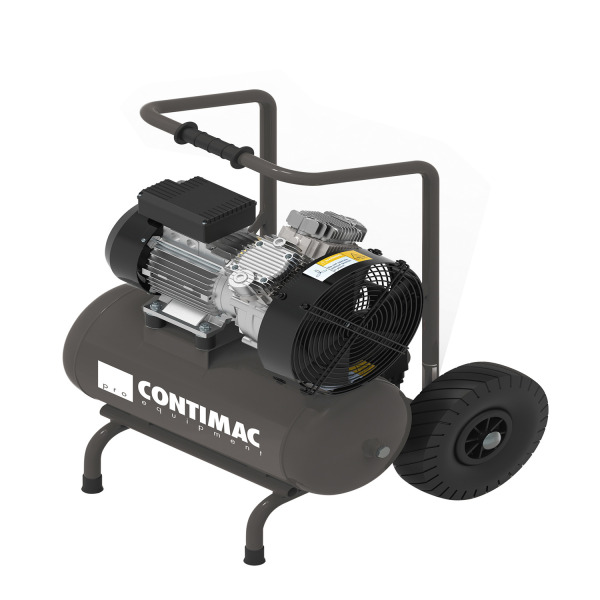 Contimac CM 350/10/24 WF Compressor - 2 PK - 10 Bar - 350L/min - 24L