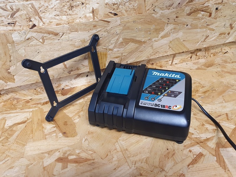 StealthMounts CMC-MK-S Opladerhouder Voor Makita DC18RC - 2 Stuks - Detailed view of the product