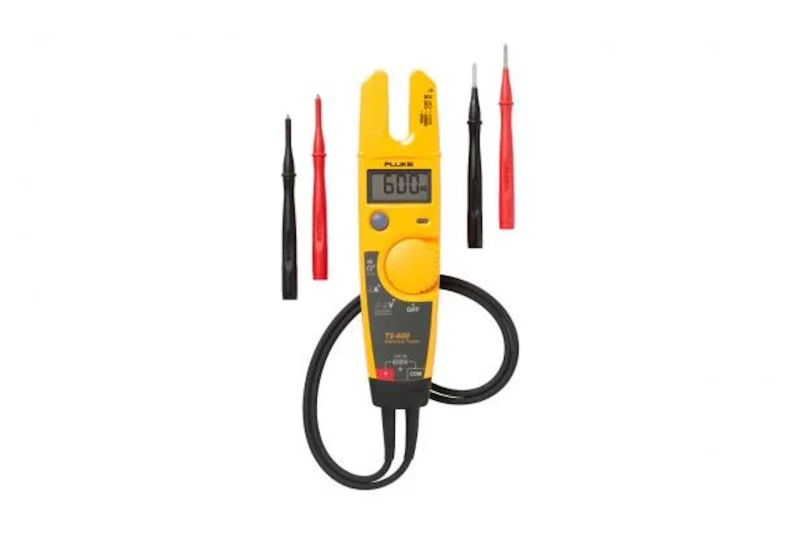 Fluke T5-600 Spannings- Doorbel- En Stroomtester - AC/DC 600V&AC 100A - Detailed view of the product