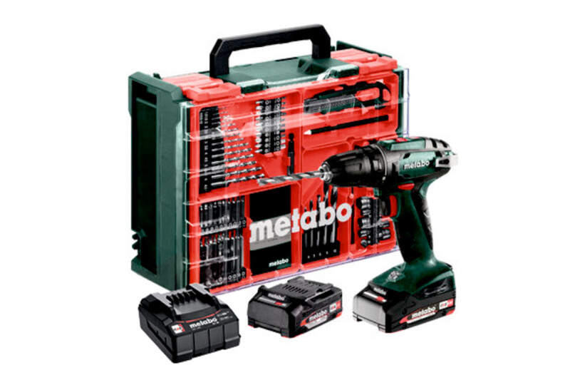 Metabo BS 18 Set Mobile Workshop 18V Li-ion Accu Schroef-/boormachine Set (2x 2.0Ah Accu) In Koffer Incl. 74-Delige Accessoiresset - Detailed view of the product