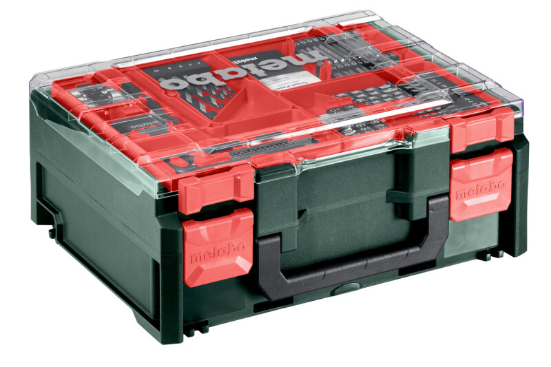 Metabo BS 18 Set Mobile Workshop 18V Li-ion Accu Schroef-/boormachine Set (2x 2.0Ah Accu) In Koffer Incl. 74-Delige Accessoiresset - Detailed view of the product