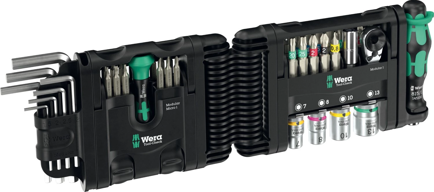 Wera 05049020001 Tool-Check Modular Set 1 Gereedschapset In Tool-Check - 50‑delig