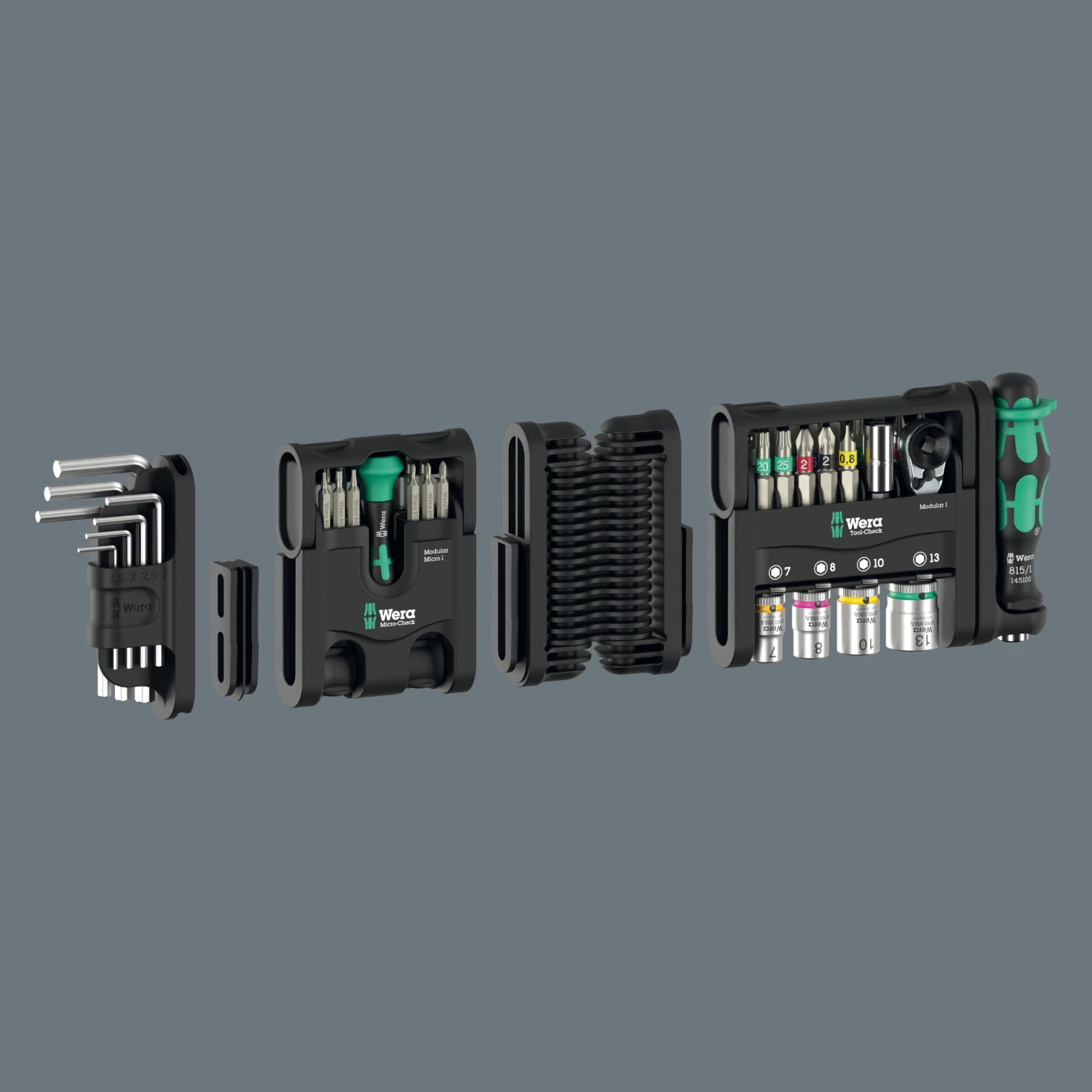 Wera 05049020001 Tool-Check Modular Set 1 Gereedschapset In Tool-Check - 50‑delig thumbnail 2
