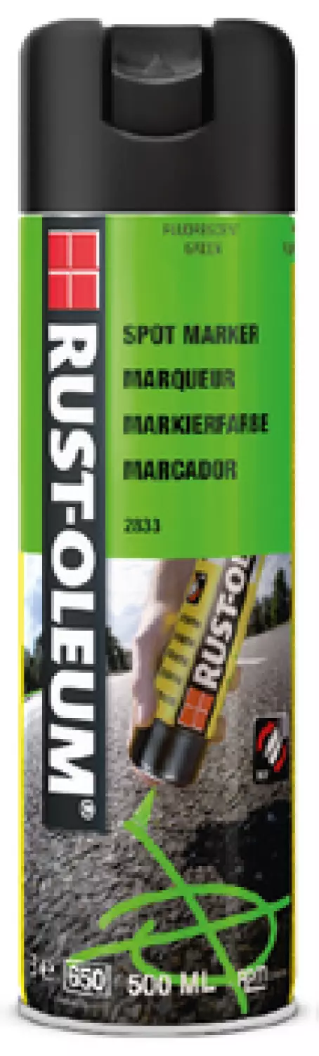 Rust-Oleum Grondmarkering Fluorescerend - Fluorescerend Groen - 0,5L
