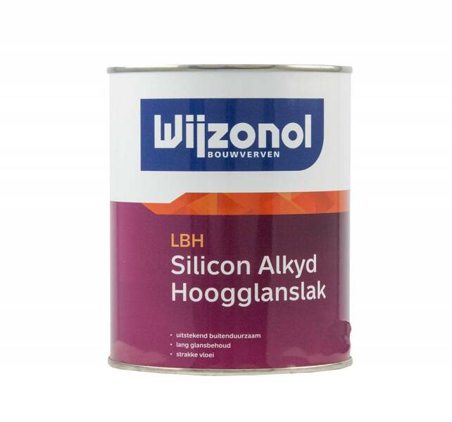 LBH Silicon Alkyd Hoogglanslak - 2,5 liter