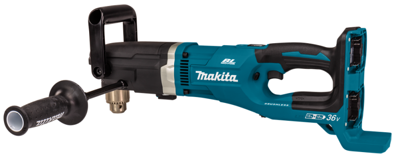 Makita DDA460ZK 36V (2x18V) Li-Ion Accu Haakse Boormachine Body In Koffer - Detailed view of the product