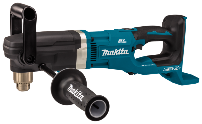 Makita DDA460ZK 36V (2x18V) Li-Ion Accu Haakse Boormachine Body In Koffer - Detailed view of the product