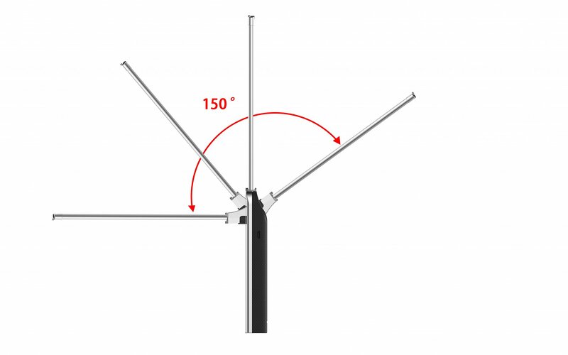 TAB Professional Lighting TAB3926 3,7V Li-Ion Accu LED Inspectielamp Buigbaar - 150° - 600Lm - Detailed view of the product