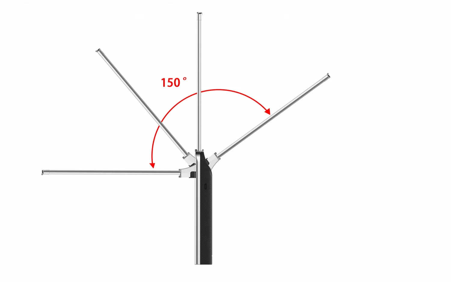 TAB Professional Lighting TAB3926 3,7V Li-Ion Accu LED Inspectielamp Buigbaar - 150° - 600Lm thumbnail 2