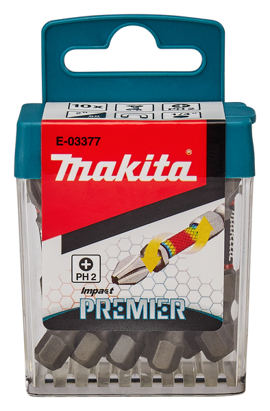 Makita E-03377 Slagschroefbit - PH2x50mm (10st.)