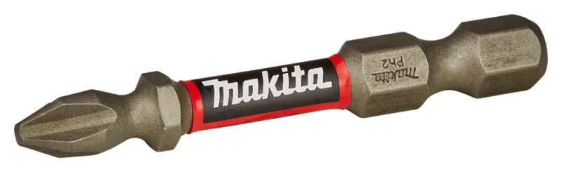 Makita E-03377 Slagschroefbit - PH2x50mm (10st.) - Detailed view of the product